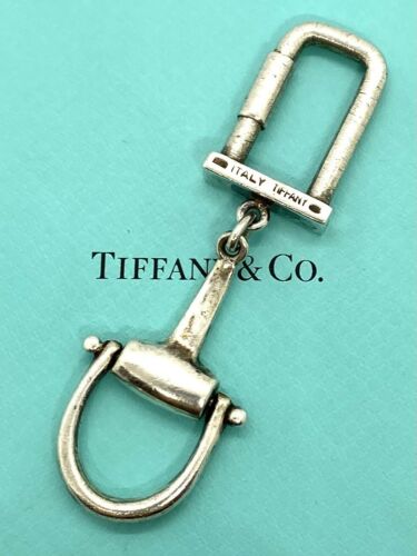 Vintage Tiffany & Co Sterling Silver Key Chain Key Ring