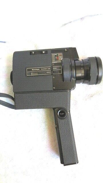 Sankyo Super Lxl 250 Super 8 Movie Eight Camera
