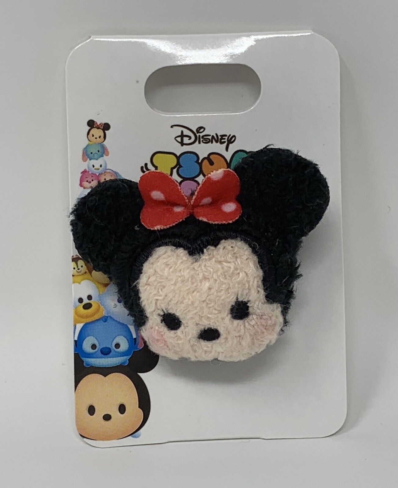 Disney Japan Mickey & Friends Minnie Mouse Tsum Tsum Plush Soft Pin Broach