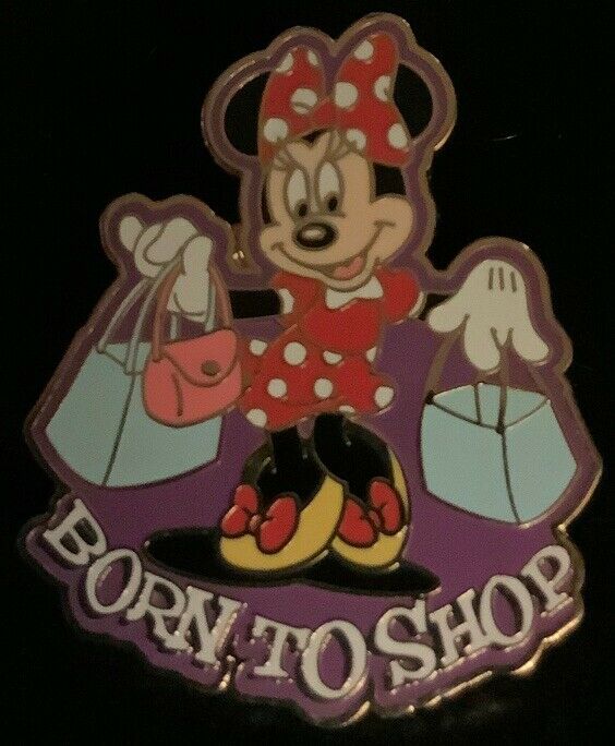 Wdw Born To Shop Minnie Le 1000 Disney Pin