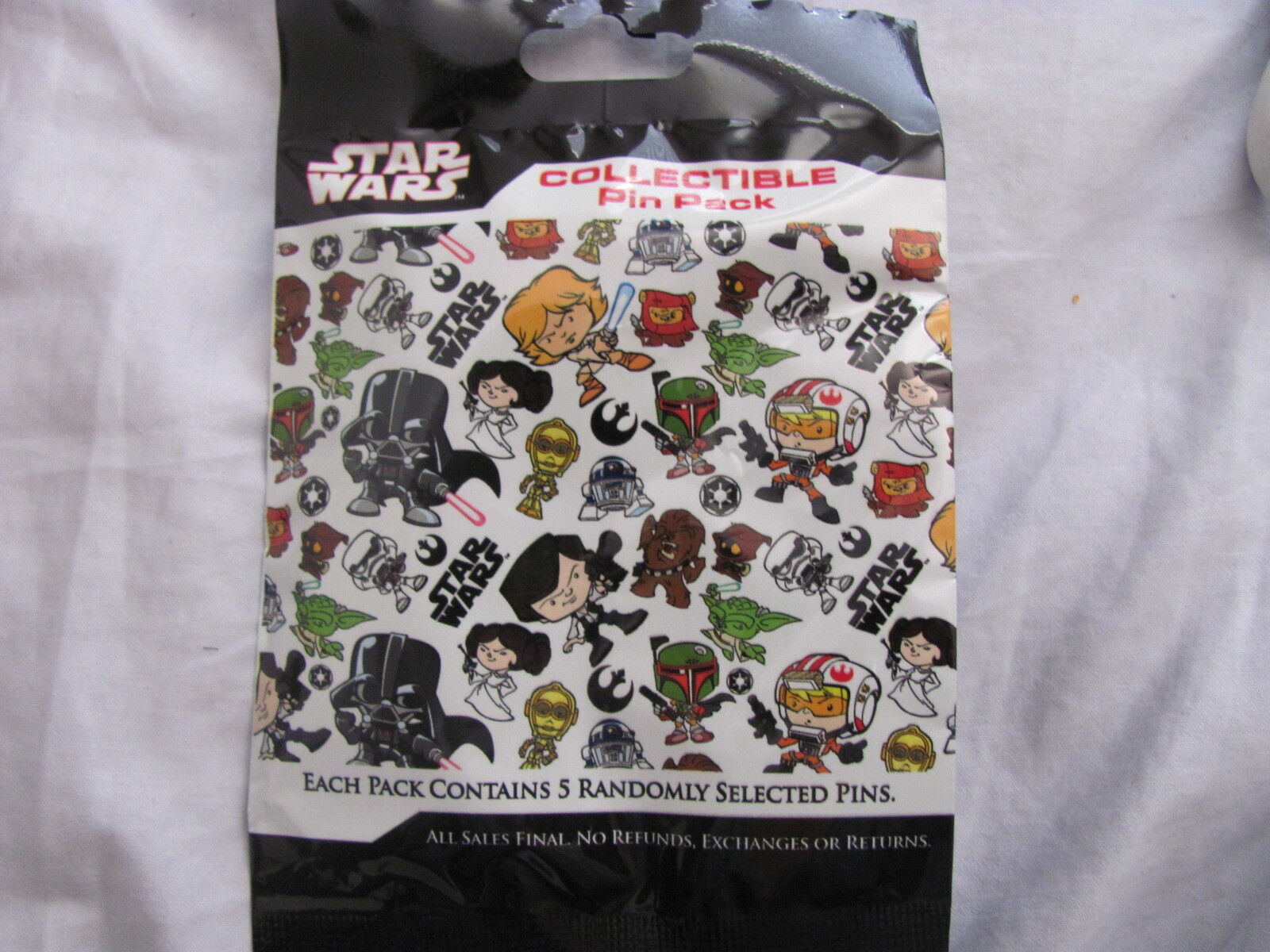 Disney Trading Pins 109143 Cute Star Wars Stylized Mystery Pouch