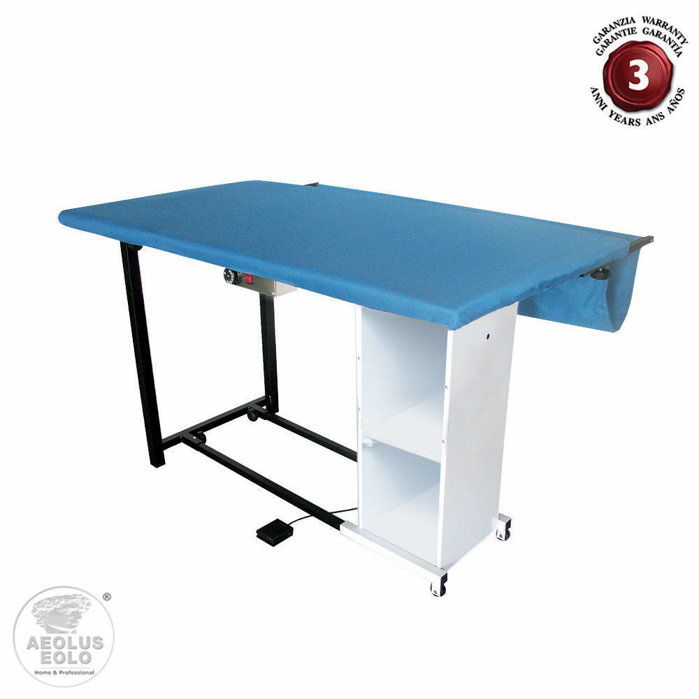 Aeolus Industrial Ironing Table Large Blanket Vacuum Heated With Storage Ts08 P