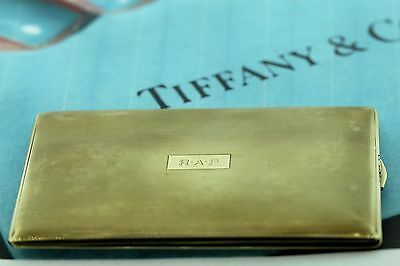 Vintage 14k Gold Handcrafted Tiffany & Co Cigarette Case From 1930