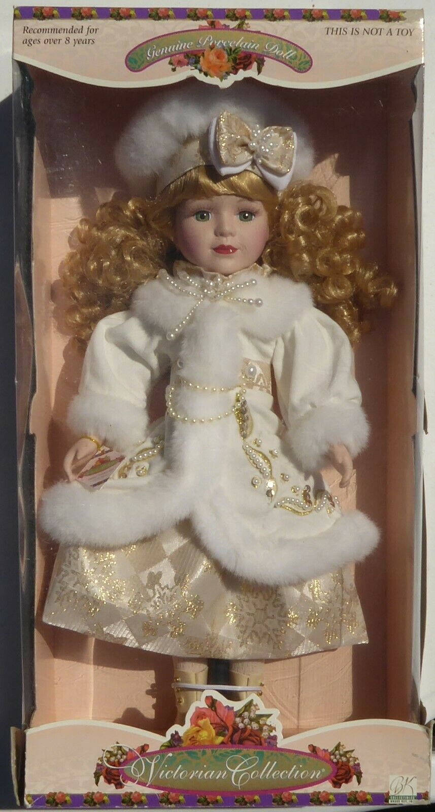 Victorian Limited Collector's Edition Porcelain Doll By Melissa Jane#76867 -1998