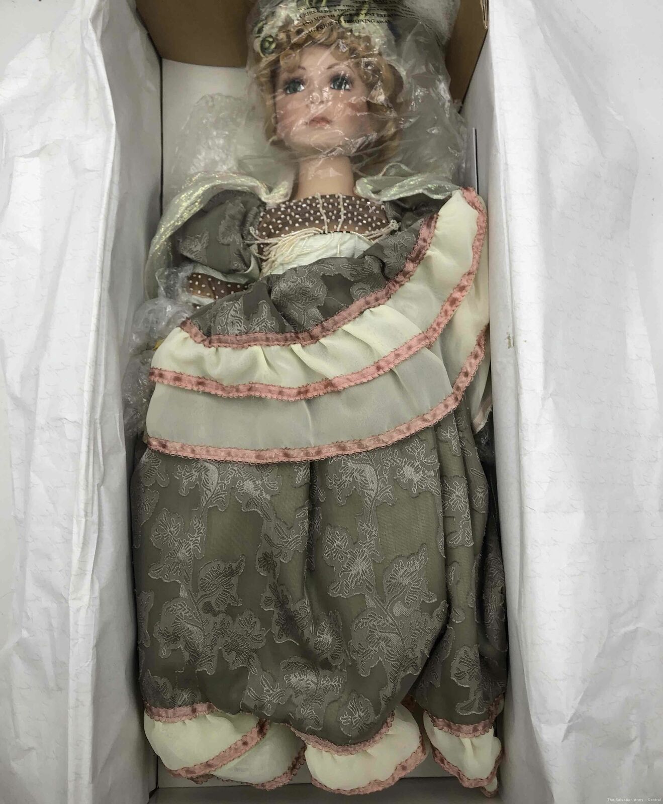 William Tung Collection 22in Porcelain Doll - "catherine"