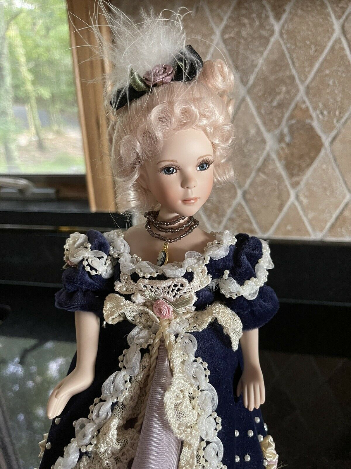 Gorgeous 13 Inch Victorian Doll- Nearly New