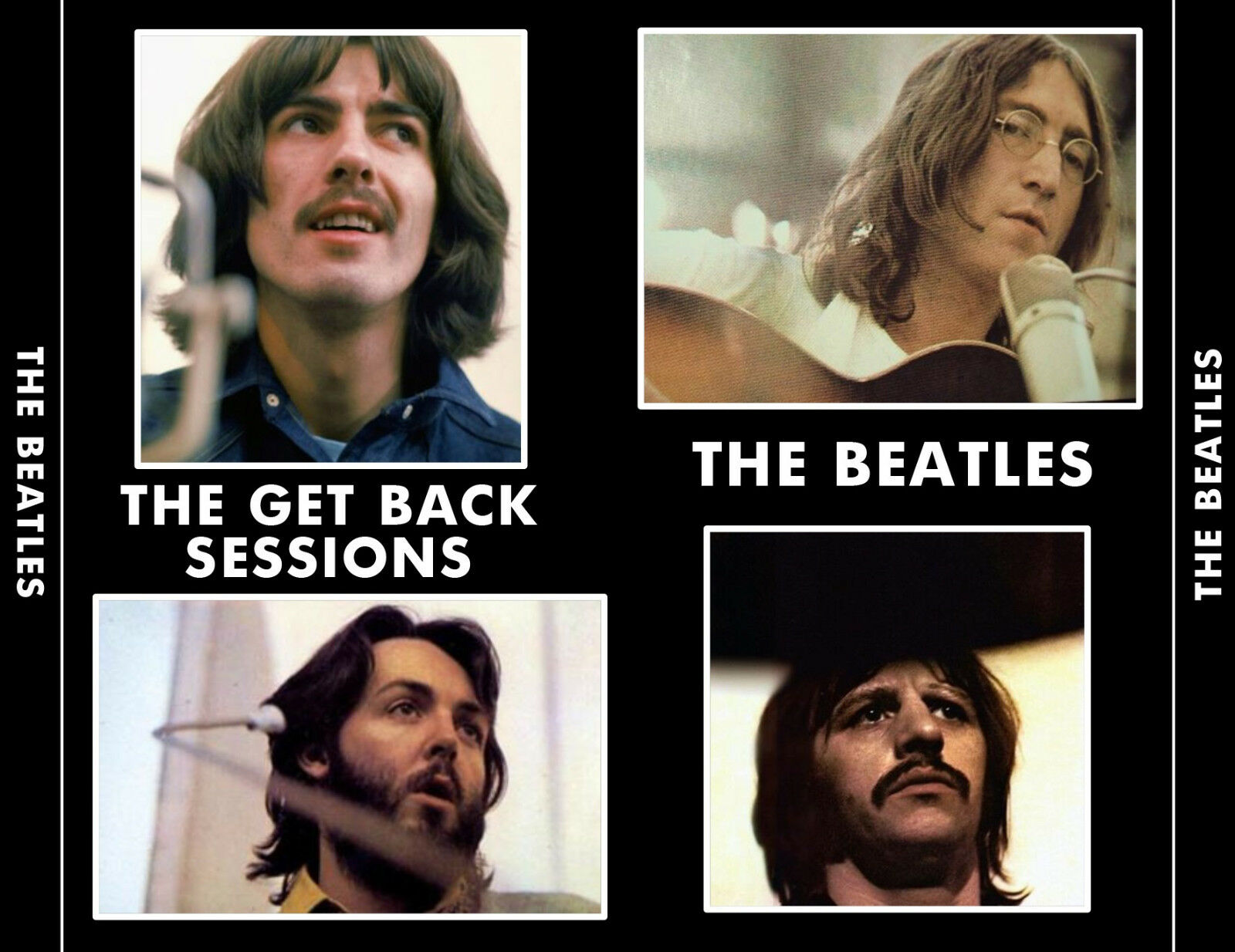 The Beatles - The Get Back Sessions  3-cd Let It Be  All Things Must Pass  Mono!