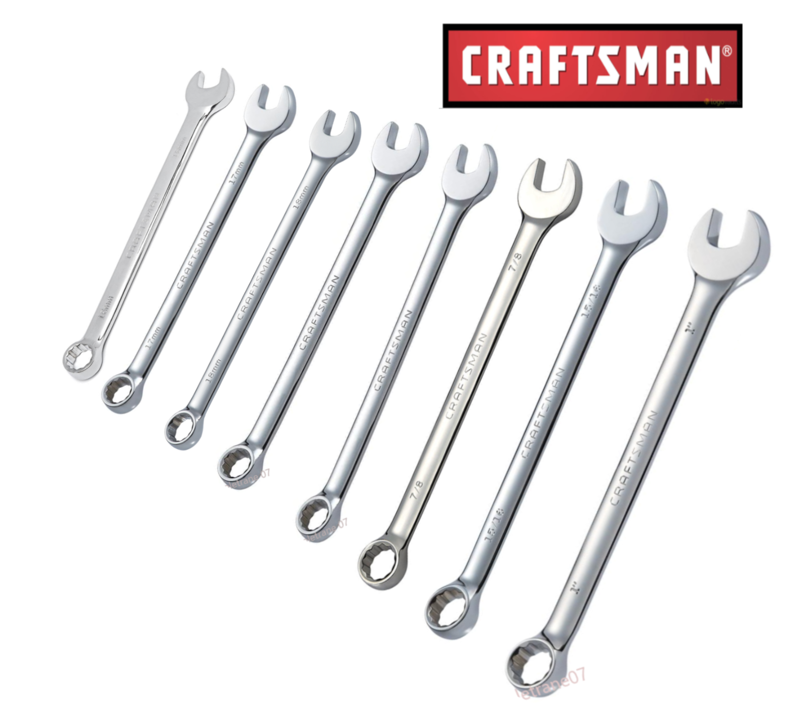 New Craftsman Long Pattern Sae & Metric Combination Wrench Choose Size Or Set