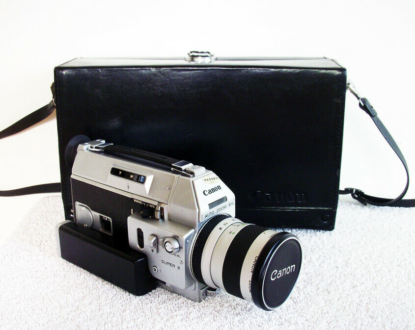 Canon 814 Auto Zoom Electronic Super 8 Film Movie Camera
